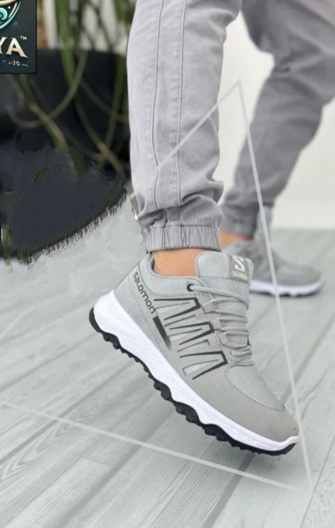 تصویر کتانی مردانه سالامون با ضمانت شست در ماشین لباسشویی 